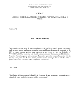 ANEXO VI MODELOS DE DECLARA&Ccedil;&Otilde;ES