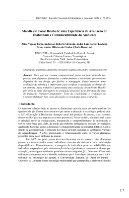 Instru&ccedil;&otilde;es aos Autores de Contribui&ccedil;&otilde;es para o SIBGRAPI