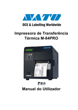 Impressora de Transfer&ecirc;ncia T&eacute;rmica M-84PRO