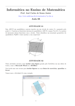 Inform&aacute;tica no Ensino de Matem&aacute;tica - Unifal-MG