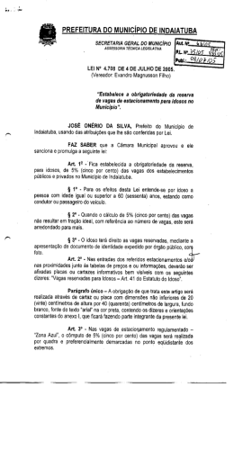 PREFEITURA DO MUNICIPIO DE INDAIATUBA