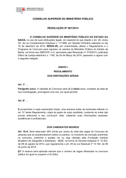 081/2014 - Ministério Público do Estado da Bahia