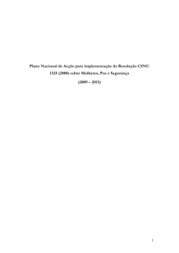 Resolu&ccedil;&atilde;o 1325