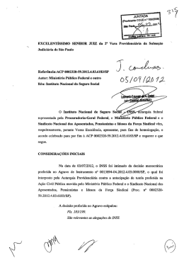 Íntegra da manifestação do MPF e da