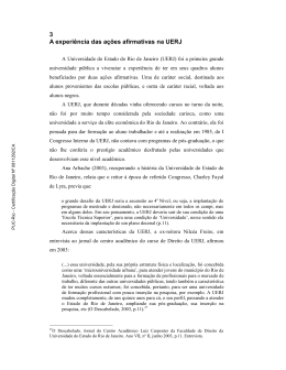3 A experi&ecirc;ncia das a&ccedil;&otilde;es afirmativas na UERJ - Maxwell - PUC-Rio