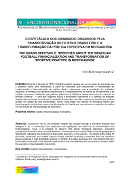 discursos pela financeiriza&ccedil;&atilde;o do futebol brasileiro e a