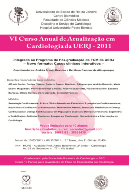 Veja informações - Sociedade Brasileira de Cardiologia
