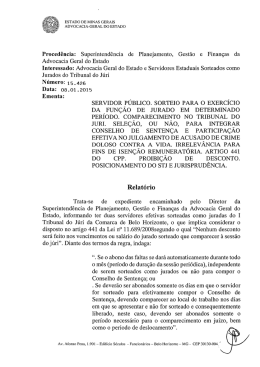 15.426 - Advocacia Geral do Estado de Minas Gerais
