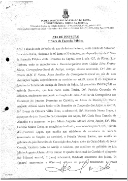 7ª Vara da Fazenda Pública - Tribunal de Justiça do Estado da Bahia
