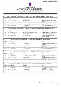 P&aacute;gina - Tribunal de Justi&ccedil;a do Estado da Bahia