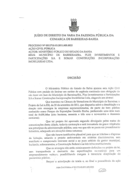 jLIÍZU DE DIREITO DA VARA DA FAZENDA - Novoeste on-line