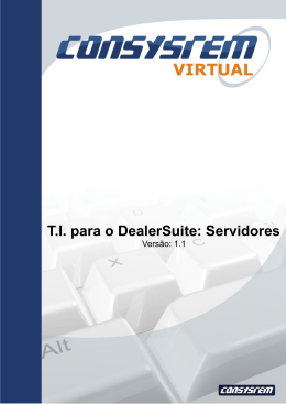 T.I. para o DealerSuite: Servidores