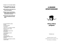 "A grande oportunidade!"