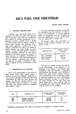 &Aacute;GUA PARA USOS INDUSTRIAIS