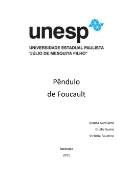 Pêndulo de Foucault