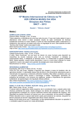 15&ordf; Mostra Internacional de Ci&ecirc;ncia na TV VER