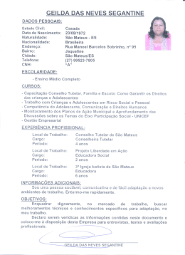 Geilda das Neves Segantine