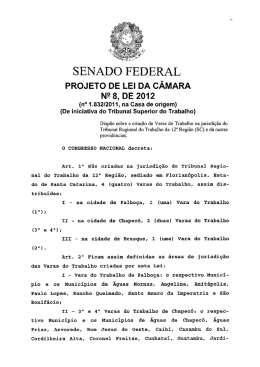 SENADO FEDERAL