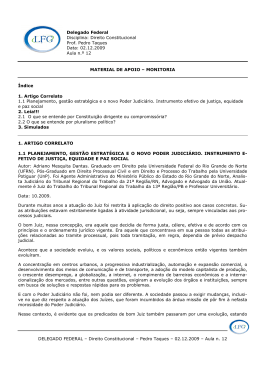 Direito Constitucional &ndash; Pedro Taques &ndash; 02.12.2009 &ndash; Aula n. 12