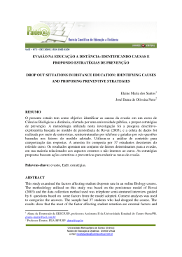 identificando causas e propondo estrat&eacute;gias de preven&ccedil;&atilde;o