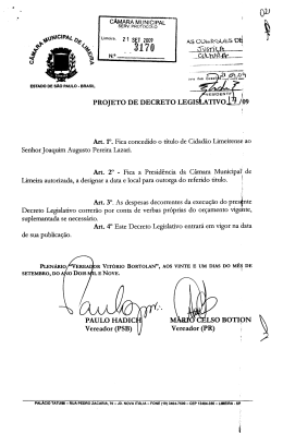 Decreto Legislativo nº 17/2009