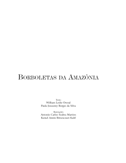 Borboletas da Amazônia.qxd - Museu Paraense Emílio Goeldi