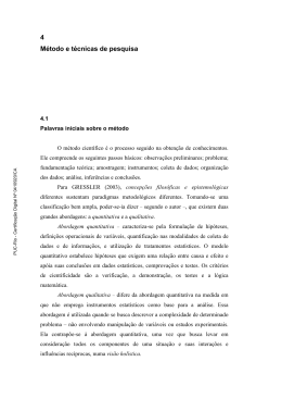4 M&eacute;todo e t&eacute;cnicas de pesquisa