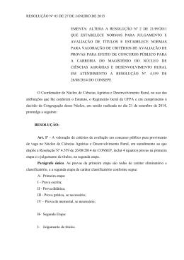 EMENTA: ALTERA A RESOLU&Ccedil;&Atilde;O N&ordm; 4 DE 13/08 - Ceps
