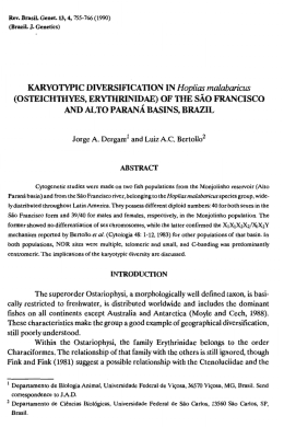 KARYOTYPIC DIVERSIFICATION IN Hoplias malabaricus