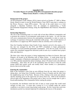 Appendix F-21b November Report of Activities of the PPA