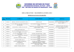 homologa&ccedil;&atilde;o das inscri&ccedil;&otilde;es te medicina 2015.2