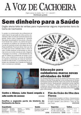 A Voz deCAChoeirA
