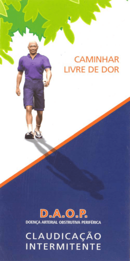 Doen&ccedil;a arterial obstrutiva perif&eacute;rica