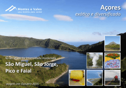 A&ccedil;ores - Montes e Vales