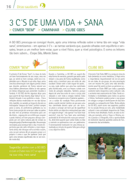 3 C`S DE UMA VlDA + SANA