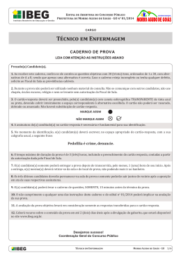 T&eacute;cnico em Enfermagem - Instituto Brasileiro de Educa&ccedil;&atilde;o e Gest&atilde;o