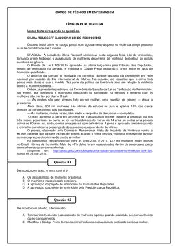 PROVA T&Eacute;CNICO EM ENFERMAGEM - OK