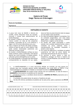 T&eacute;cnico em Enfermagem - Funda&ccedil;&atilde;o Madre Juliana