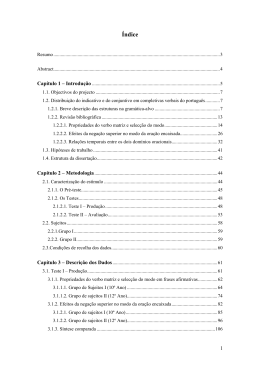 &Iacute;ndice - Reposit&oacute;rio da Universidade de Lisboa