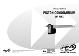 Manual Técnico Piston Condominium Jet Flex - Rev0.indd