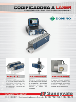 Folheto Codificadora laser CO2 D
