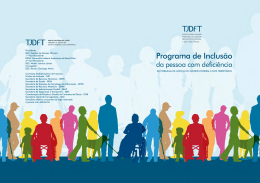 Programa de Inclusão da Pessoa com Deficiência do TJDFT