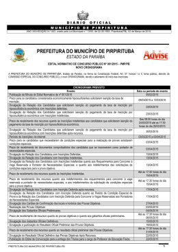 - Prefeitura Municipal de Pirpirituba