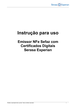 Guia de Instala&ccedil;&atilde;o do Certificado Digital - Sefaz-AL