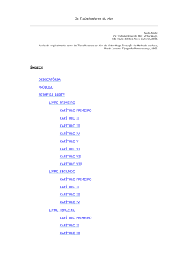 Os trabalhadores do mar