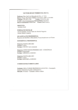 VICTOR HUGO TORRES DA SILVA