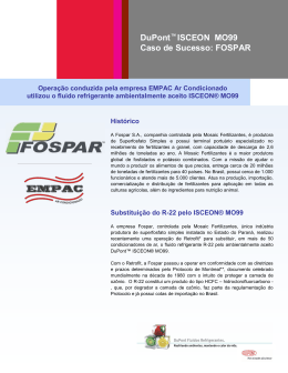 EMPAC Ar Condicionado em seu cliente FOSPAR