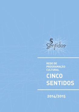 as coprodu&ccedil;&otilde;es para 2014/2015