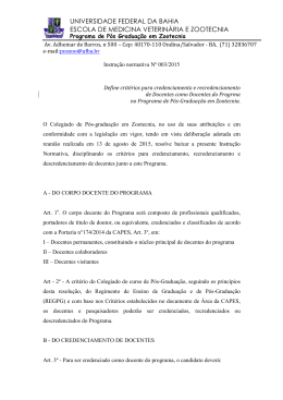 Instrução Normativa 003/2015