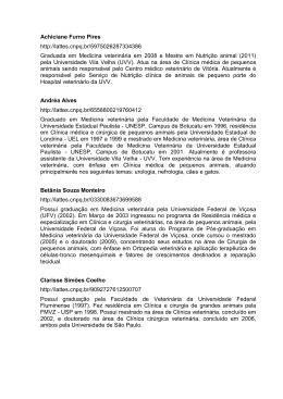 Achiciane Furno Pires http://lattes.cnpq.br/5975026287334386